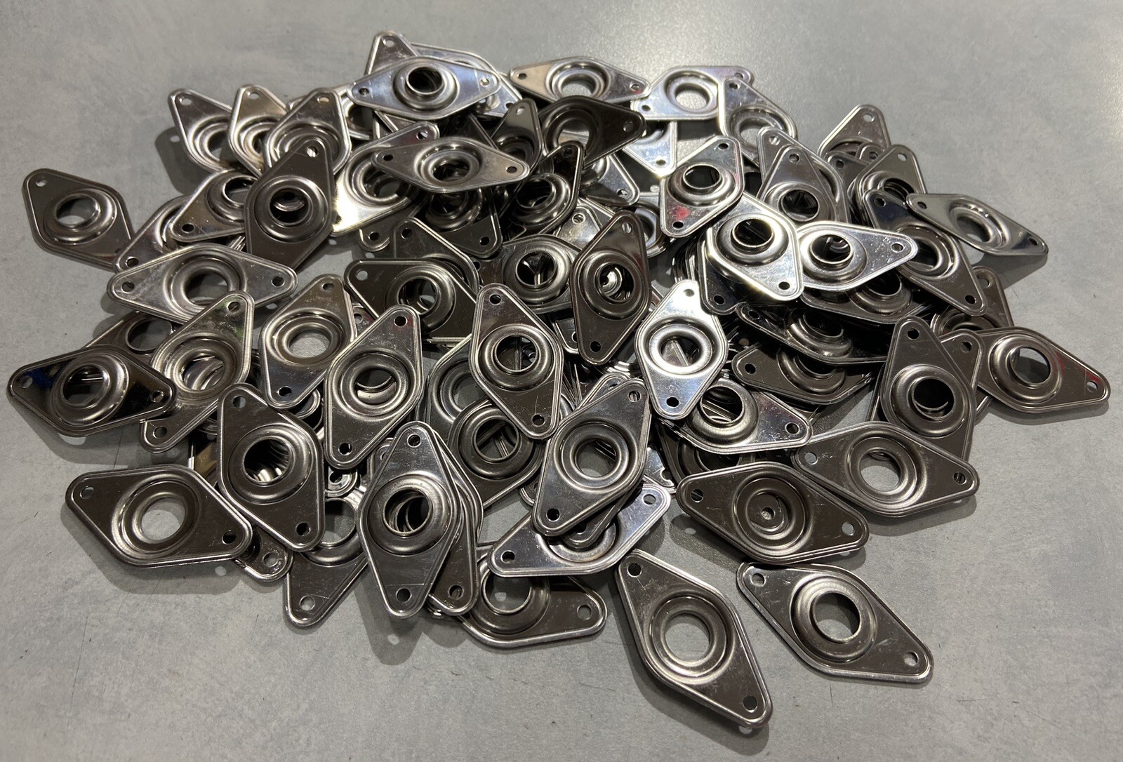 Hood / Body Saver for Dzus Panel Fasteners- Recessed- Stainless- Lot of 100