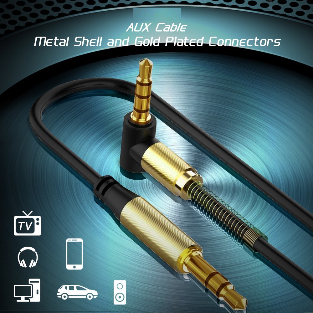 3.5mm AUX Audio Cable Headphone Jack Cord