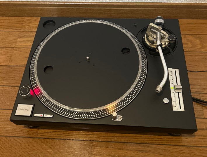 【excellent+++】Technics SL-1200MK3D Black direct drive DJ turntable From Japan
