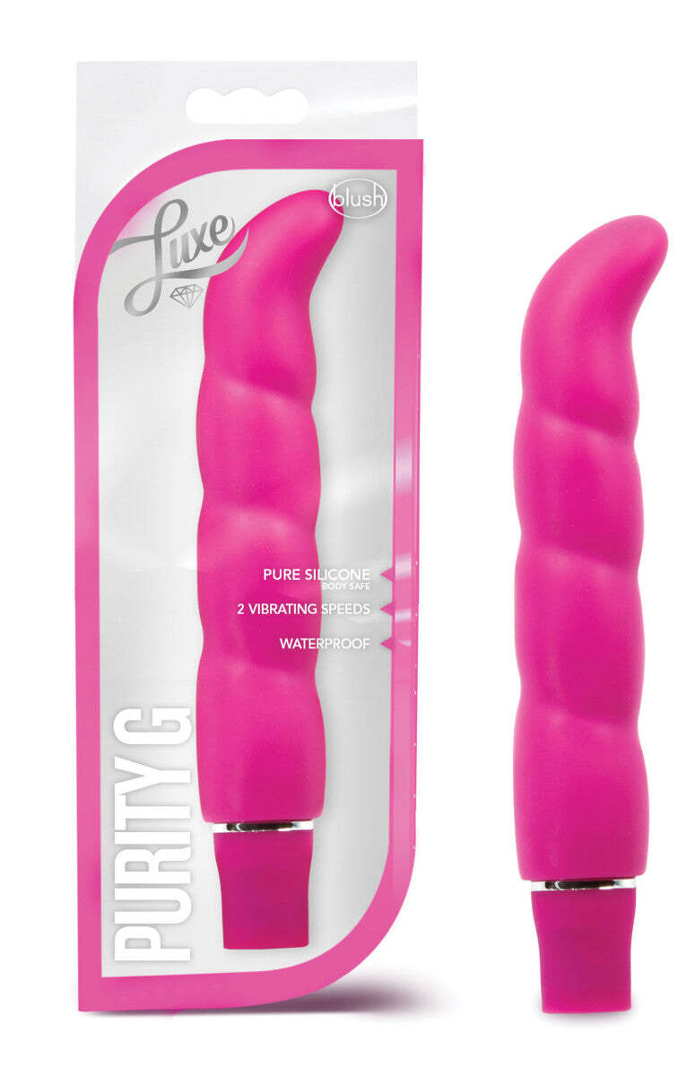 Purity G - 10 Vibrating Functions Silicone Clitoral Stimulator - Pink
