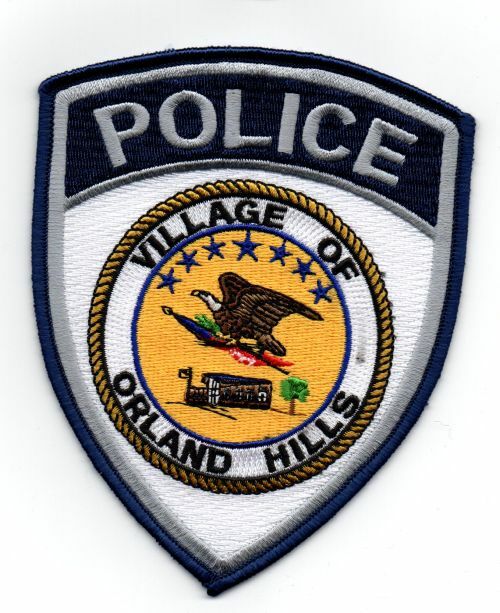 ILLINOIS IL ORLAND HILLS POLICE NICE SHOULDER PATCH SHERIFF