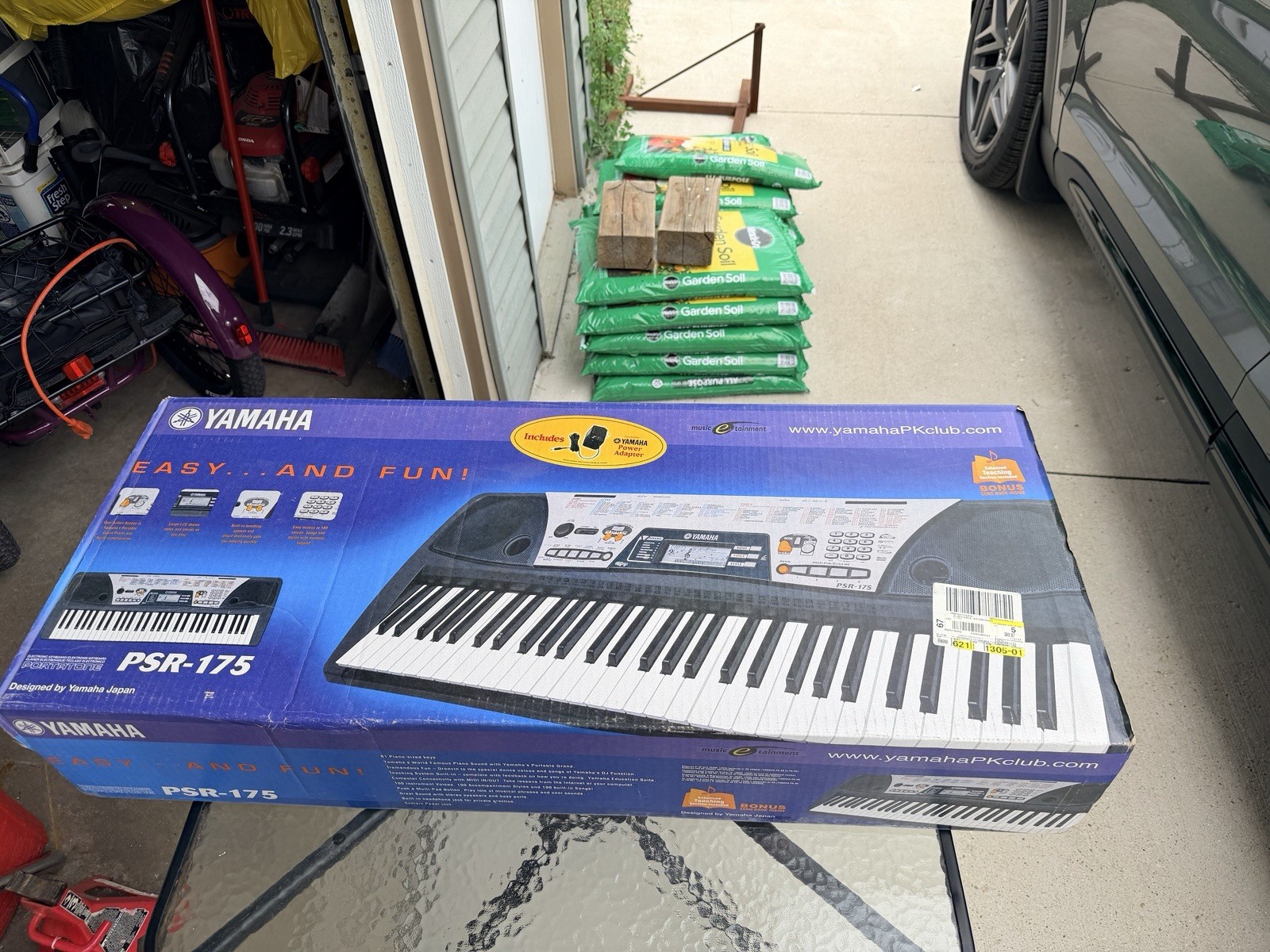 Yamaha PSR-175 61-Key Portatone Keyboard