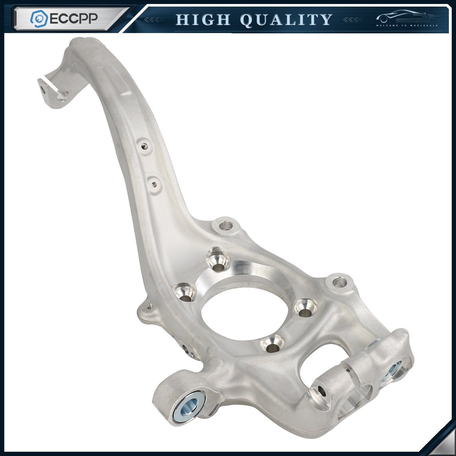 1X Front Passenger Side Steering Knuckle For Audi A4 Quattro A5 Q5 S4 2010-2012