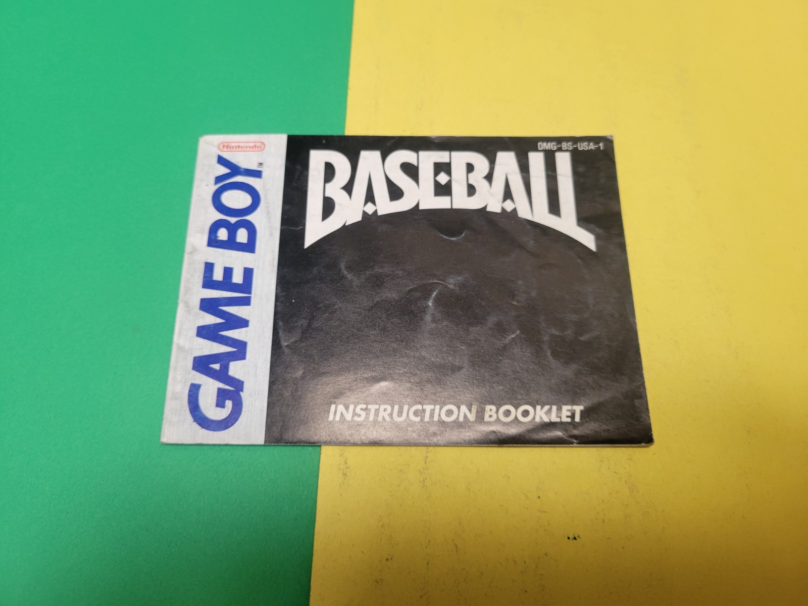 Gameboy Baseball Manual