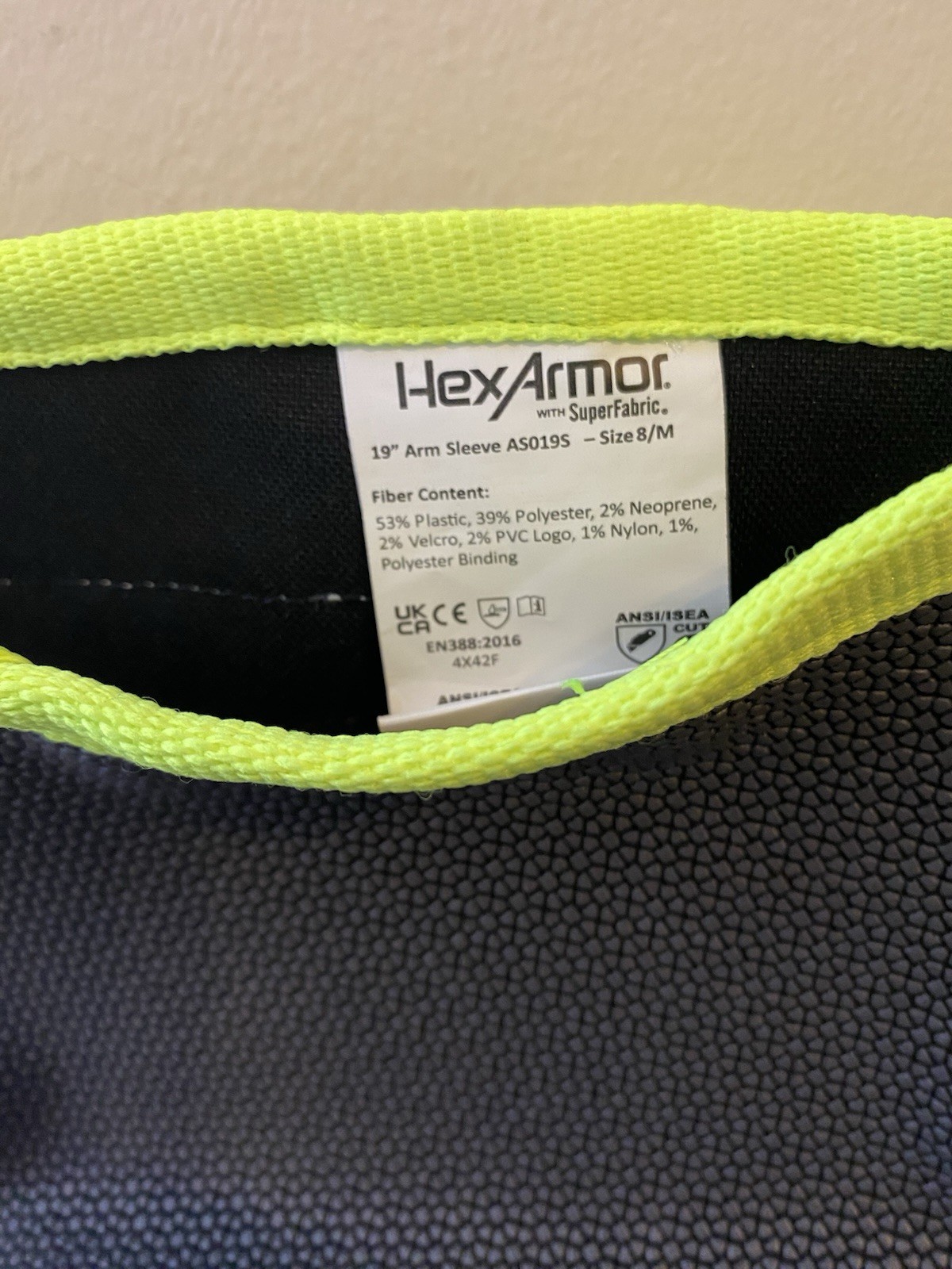 Hex Armor Elite 19" Protective Arm Sleeves AS019S Size: Medium / 8