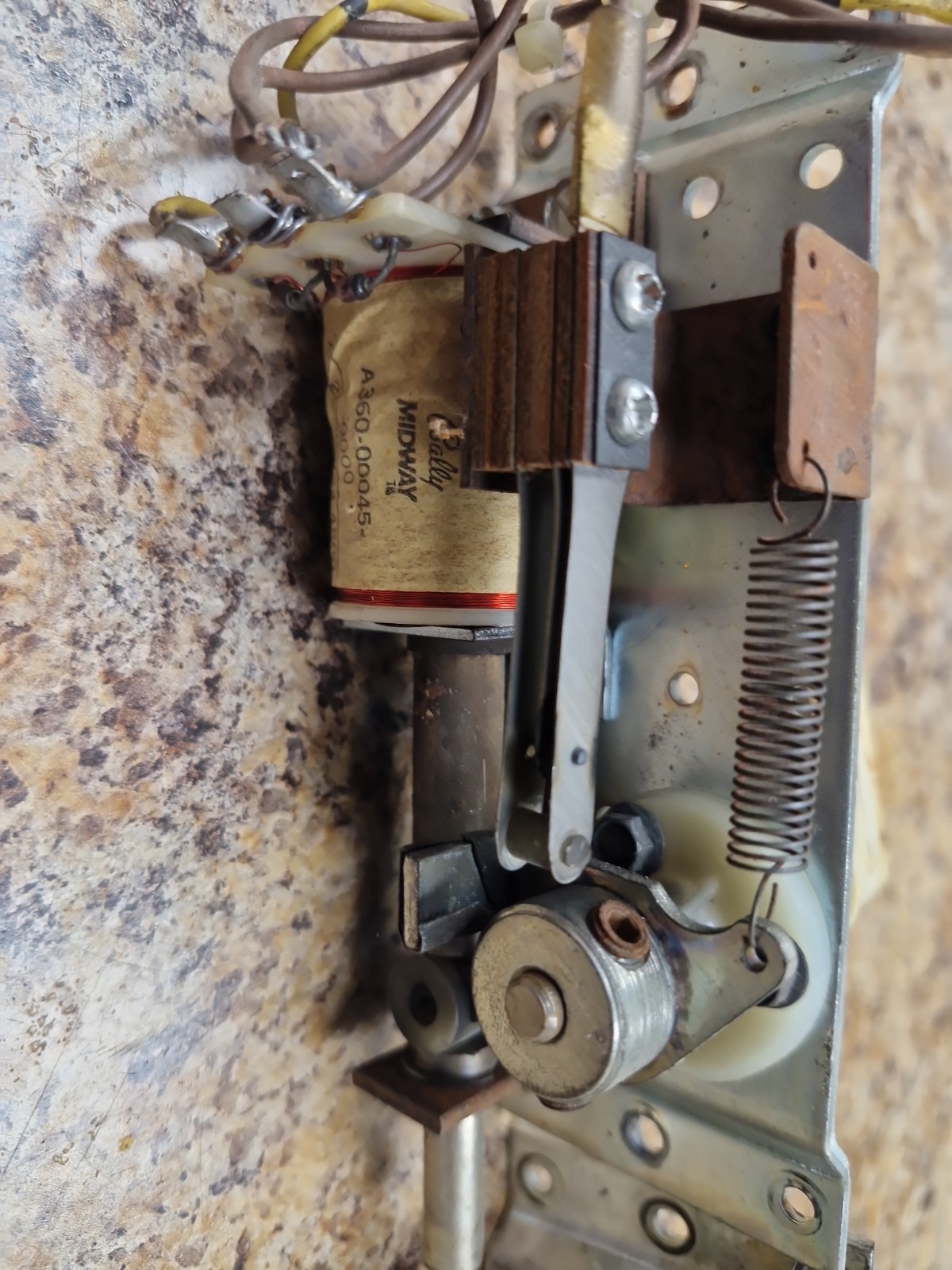 Pair of Bally Pinball Machine Flipper Assemblies