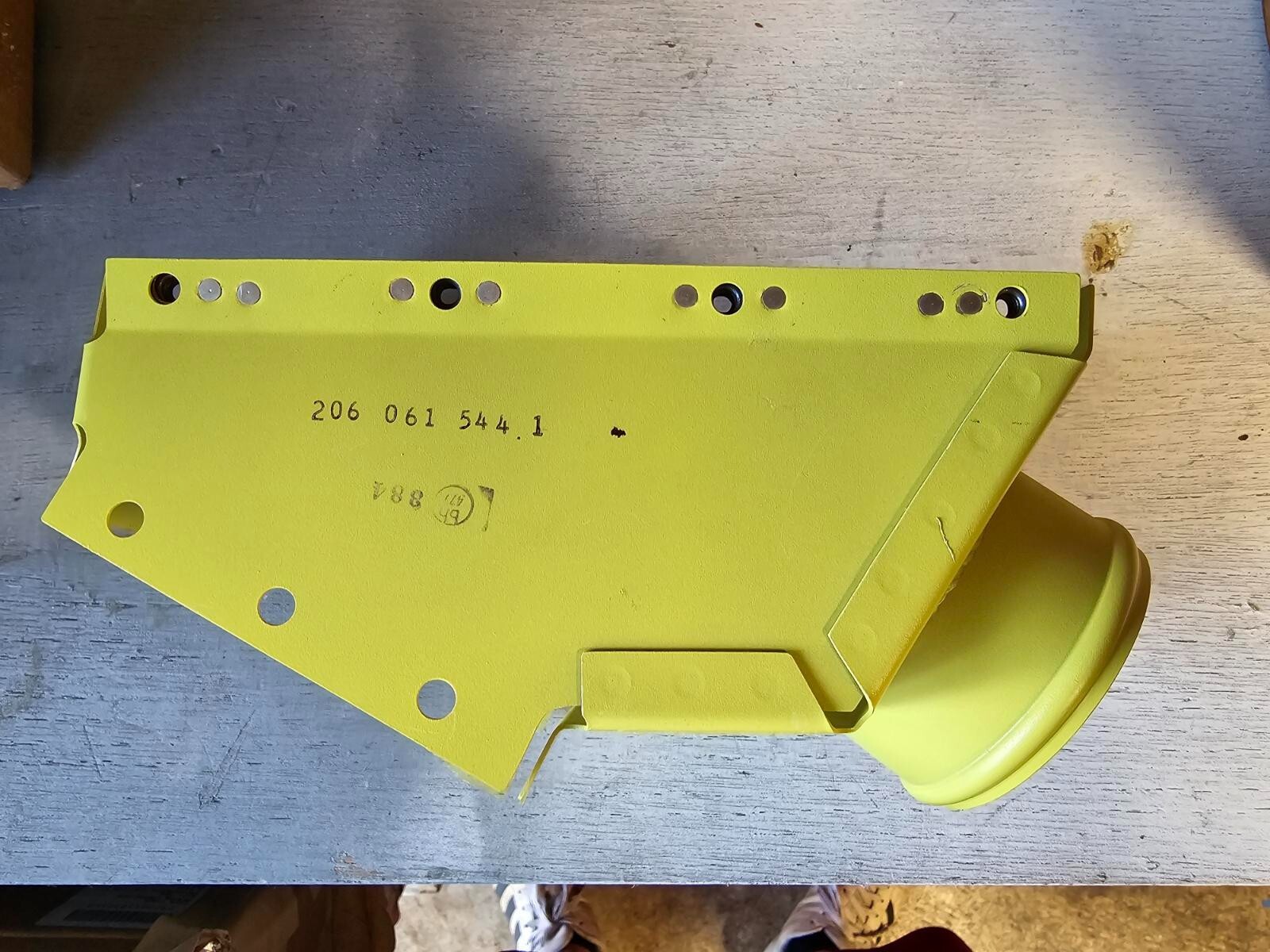 BELL HELICOPTER DUCT OIL COOLER 206-061-544-1 2935-01-033-8217