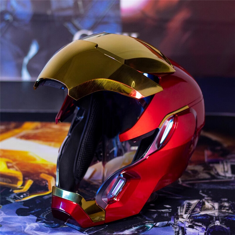 Iron Man MK50 Helmet Electric 1:1 Wearable Voice Control Deformation Prop Helmet