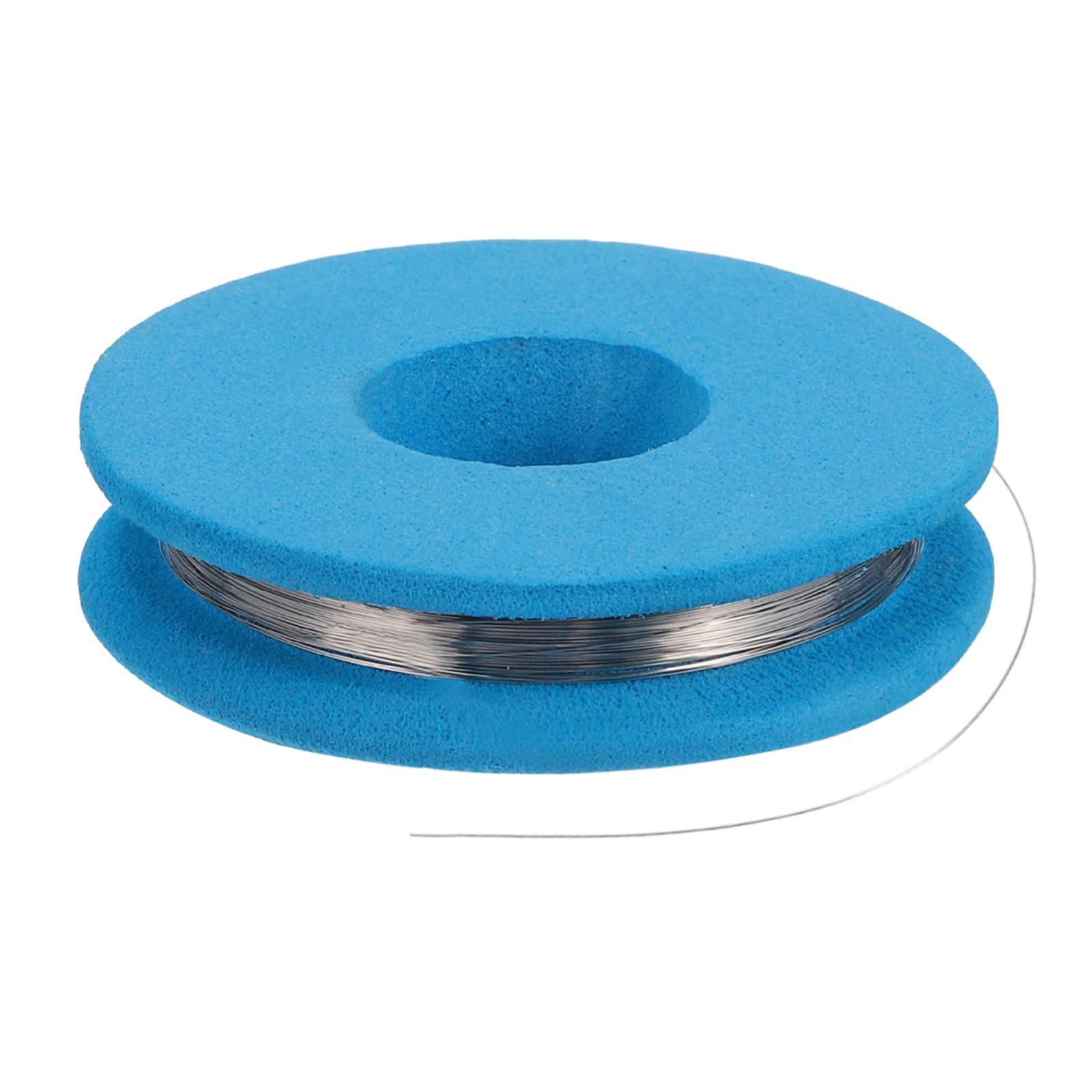 2 Pcs Blue 34 AWG 33ft Length Nichrome Wire Cr20Ni80 Heating Resistance Wire
