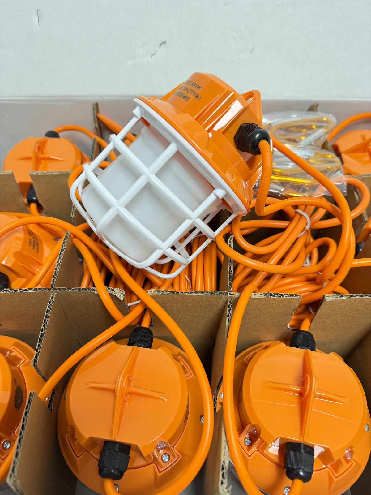 NS 1EG-NS-100FT LED Construction String Work Lights 150W 1500LM 110-277V 5000K