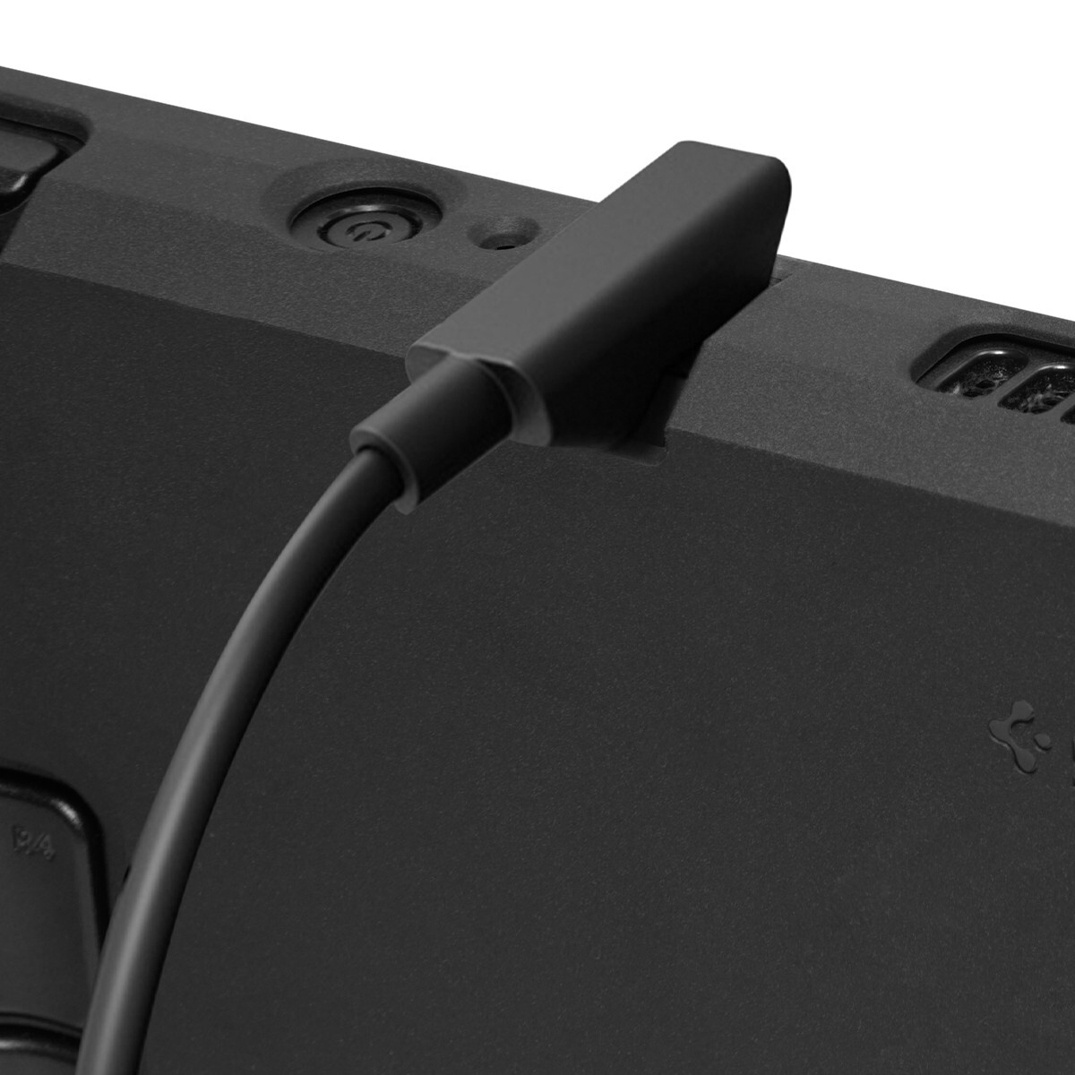 For Steam Deck | Spigen Rugged Armor Shockproof Case with Wriststrap