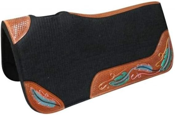 Western Woolen Horse Saddle Pad Comfort Hand Felt Pad