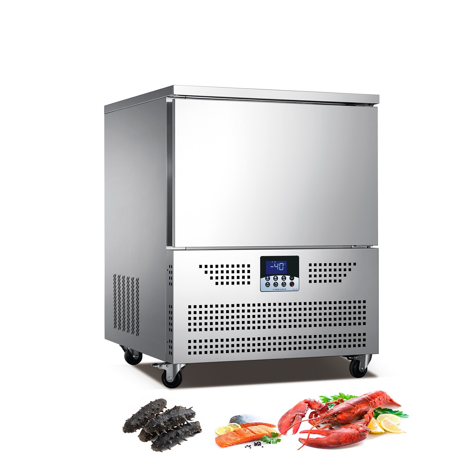 Kolice Commercial 5 Trays Blast Chiller Freezer for Restaurant, Bakeries, -40°F