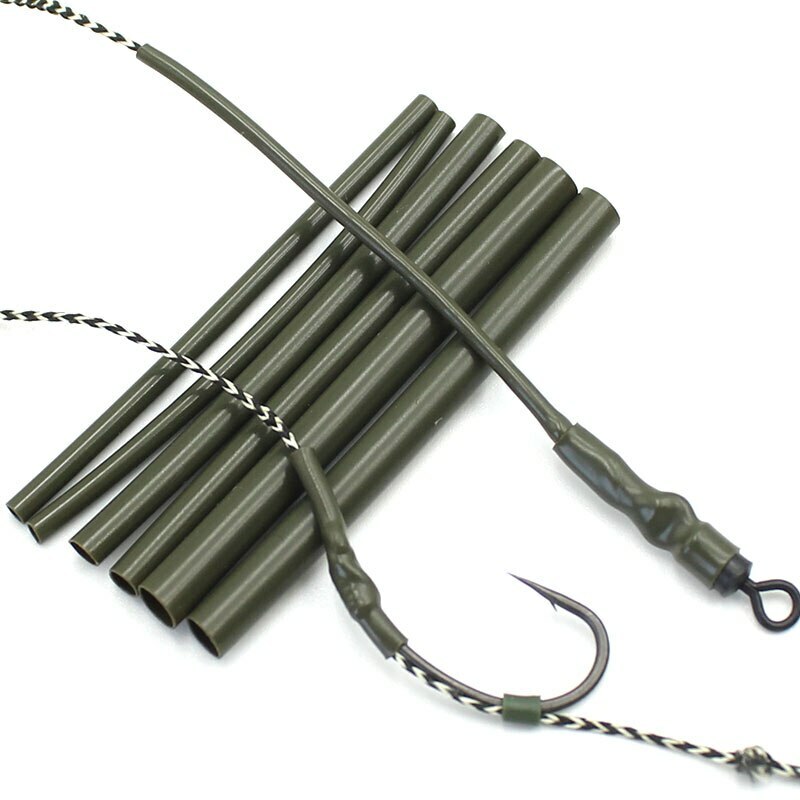 30PCS Black Heat Shrink Tubing Sleeving 2:1 Ratio Heatshrink/50mm /Carp Fishing