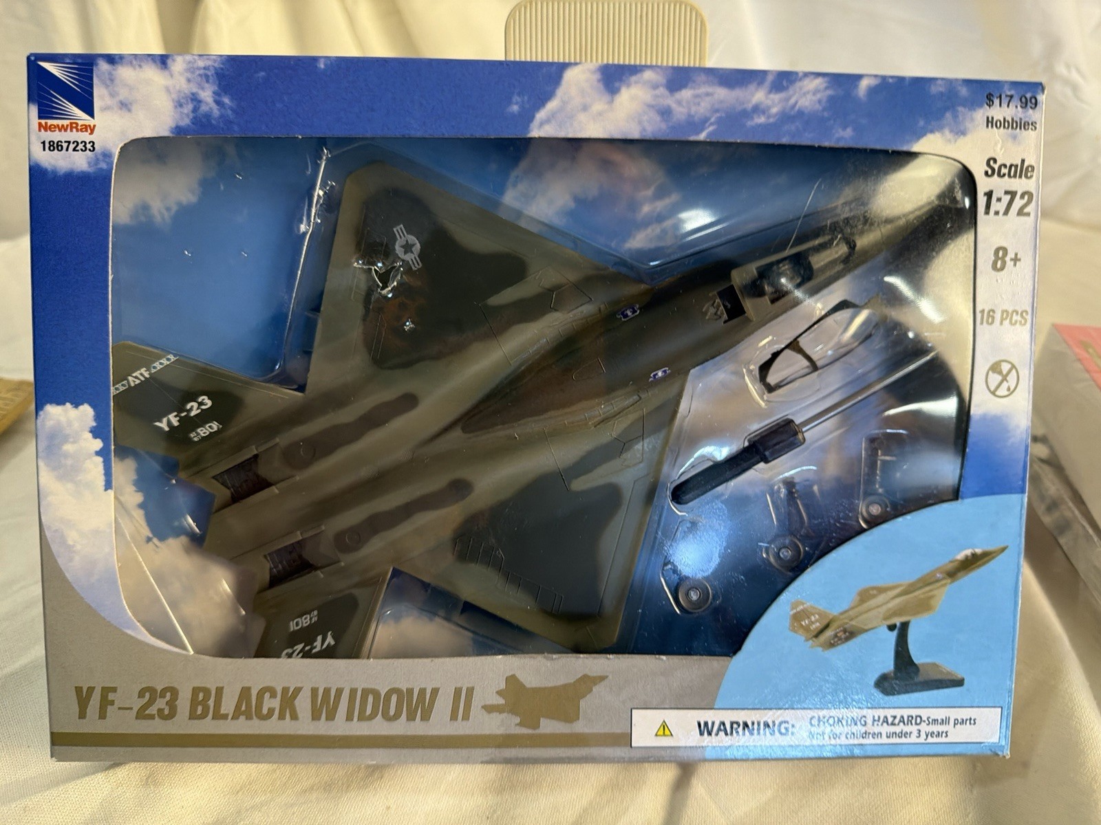 New Ray YF-23 Black Widow 2 Fighter Jet