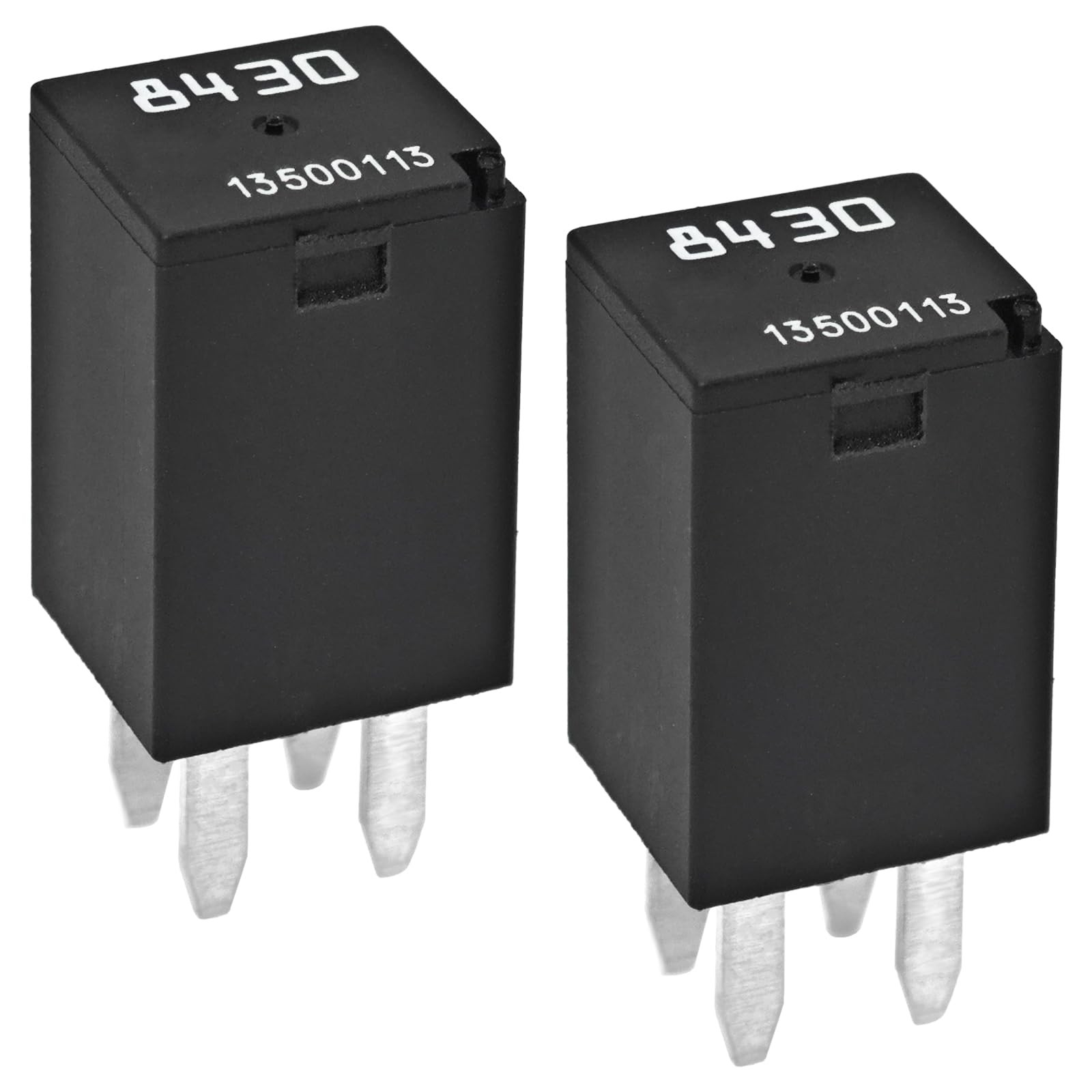 Automotive Relays 13500113 8430 for GM (Pack of 2), Multi-Function 4-Pin Rela...