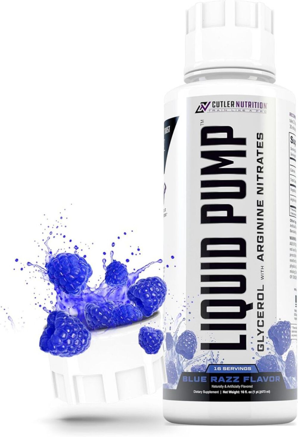 Cutler Nutrition, Liquid Pump, Non-Stim Pre-Workout