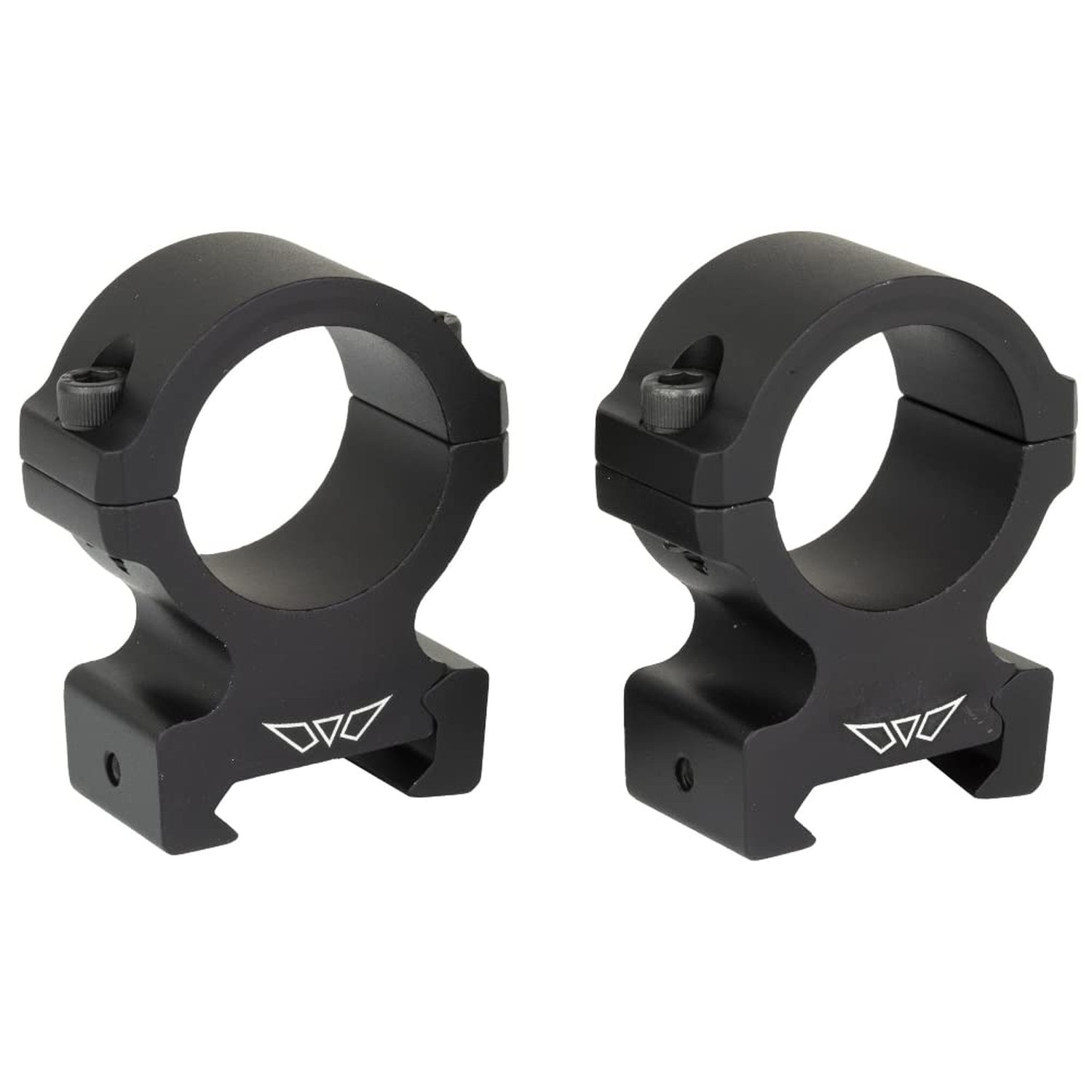WARNESCOPE Rings 1 Inch High Matte Black