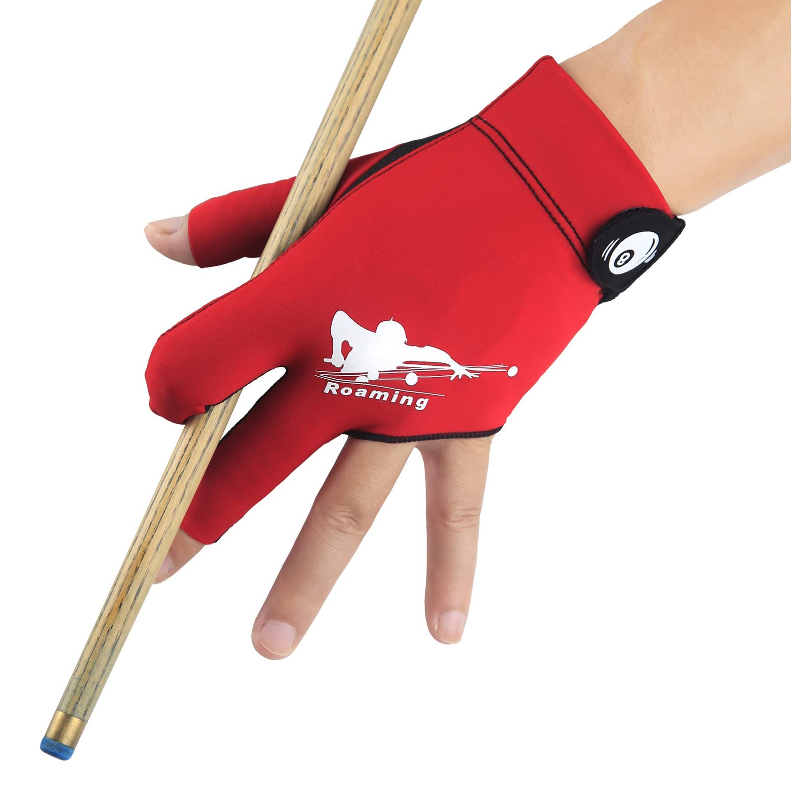 QuickDry Breathable LeftHand Pool Cue Sport Glove for Billiards & Snooker