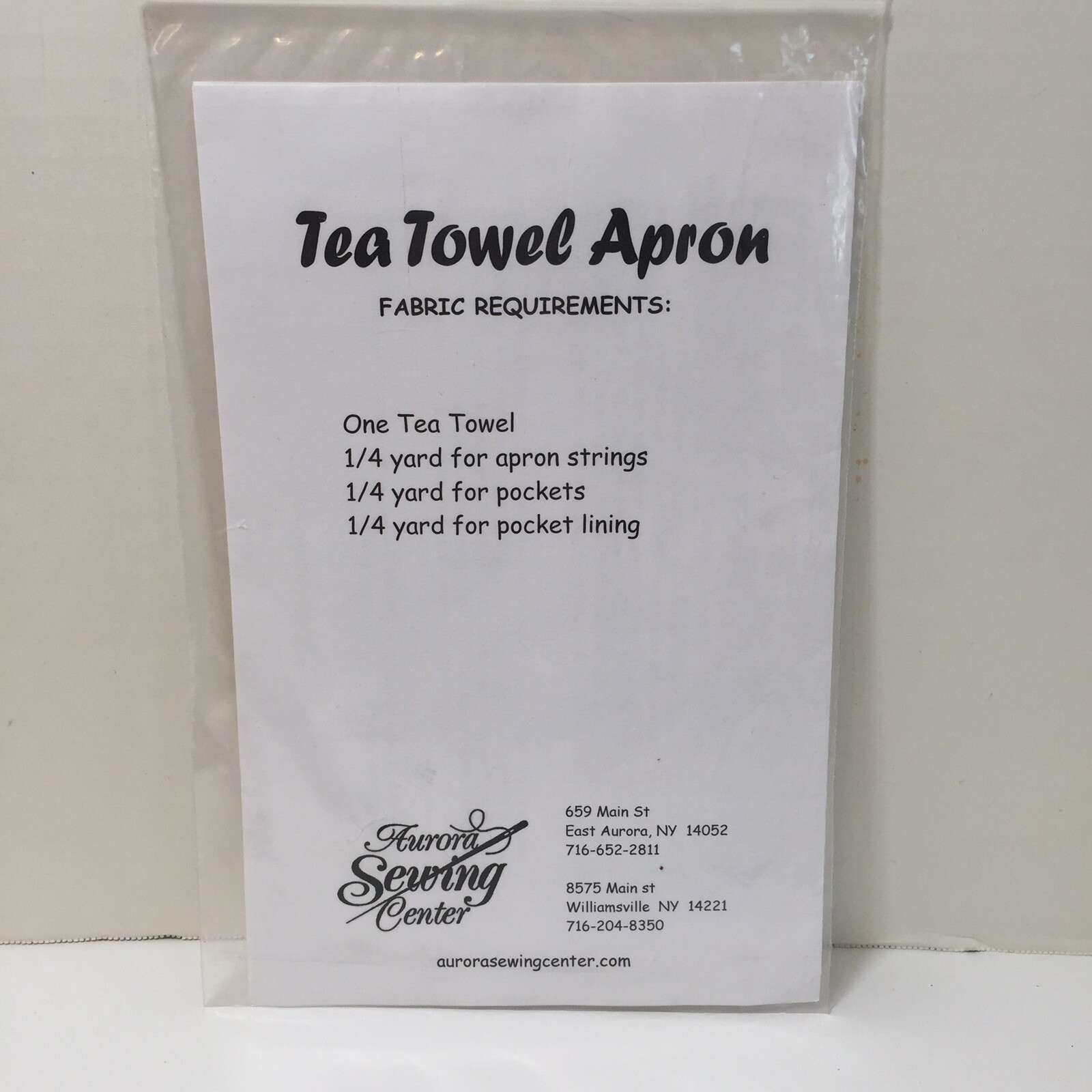 Tea Towel Apron Pattern Sew Much More
