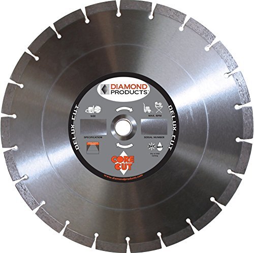 Diamond Products 70499 Delux Cut High Speed Segmented Blade, 14"