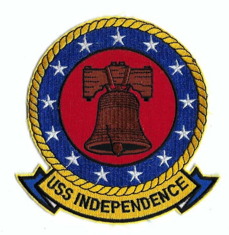 United States Navy USS Independence Patch 5in x 4-7/8in
