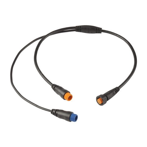 Y-CABLE  12+8 PIN XDCR TO 12 PIN SO GARMIN ELEC. 010-12445-33  Expedited Shippin