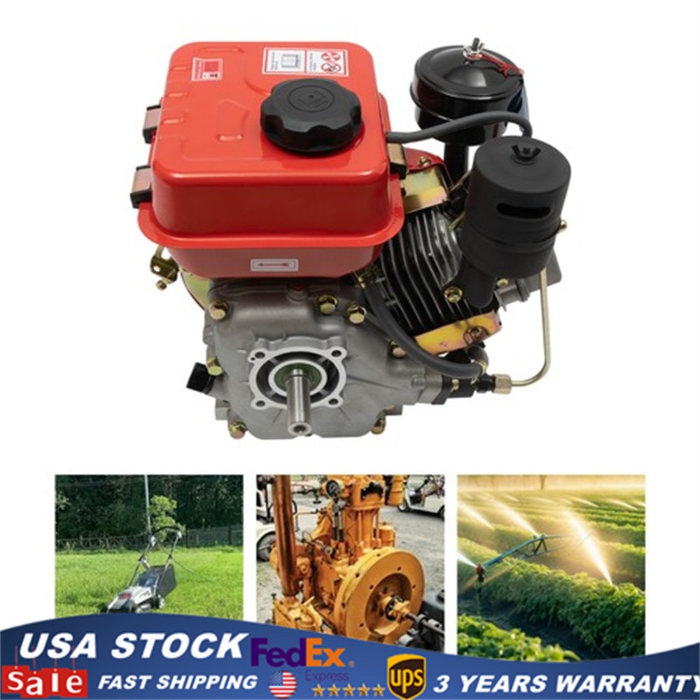 Diesel Engine 196cc 4 Stroke Single Cylinder Forced Air Cooling Diesel Engine