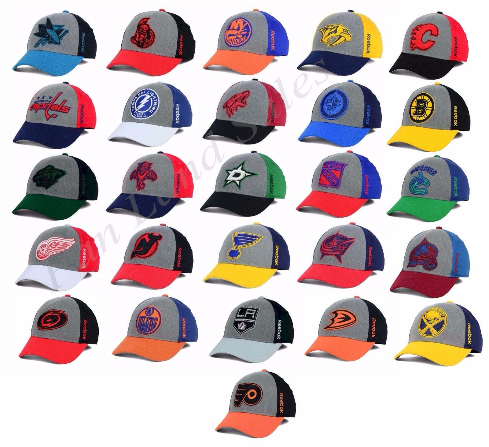 New NHL Reebok TNT Flex Fit Cap Hat