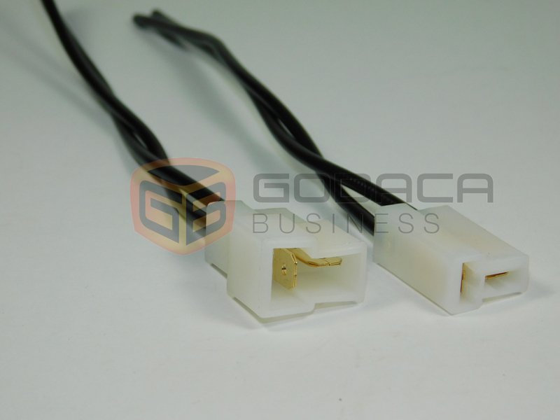1x Female and Male Connector 2-way Universal 6.3mm 01020101000483