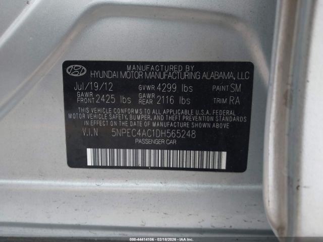Driver Air Bag Front VIN B 8th Digit Driver Wheel Fits 11-14 SONATA 5086560