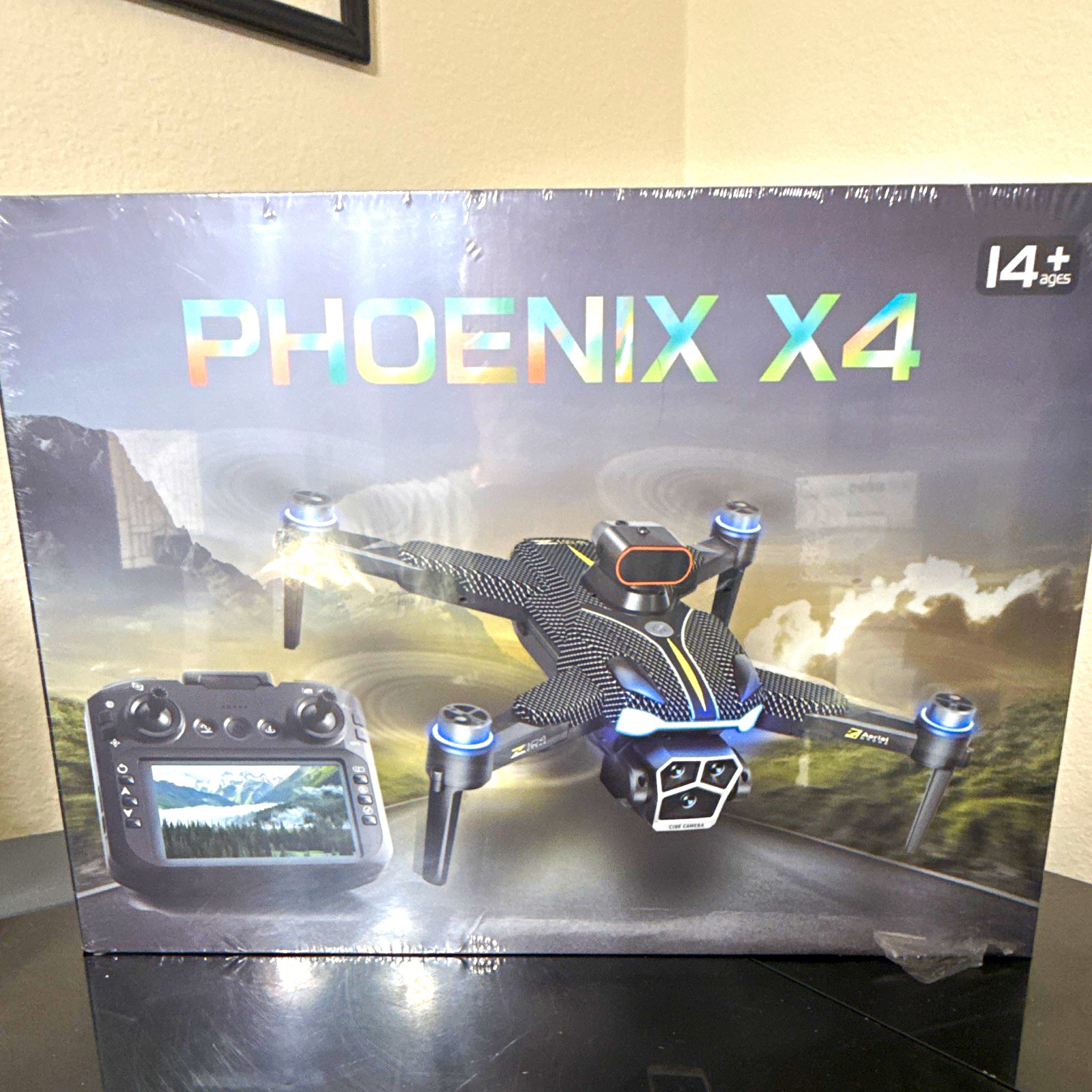 US TACK ONE PHOENIX X4 Ready to Fly Drone HD Camera Optical Flow Remote