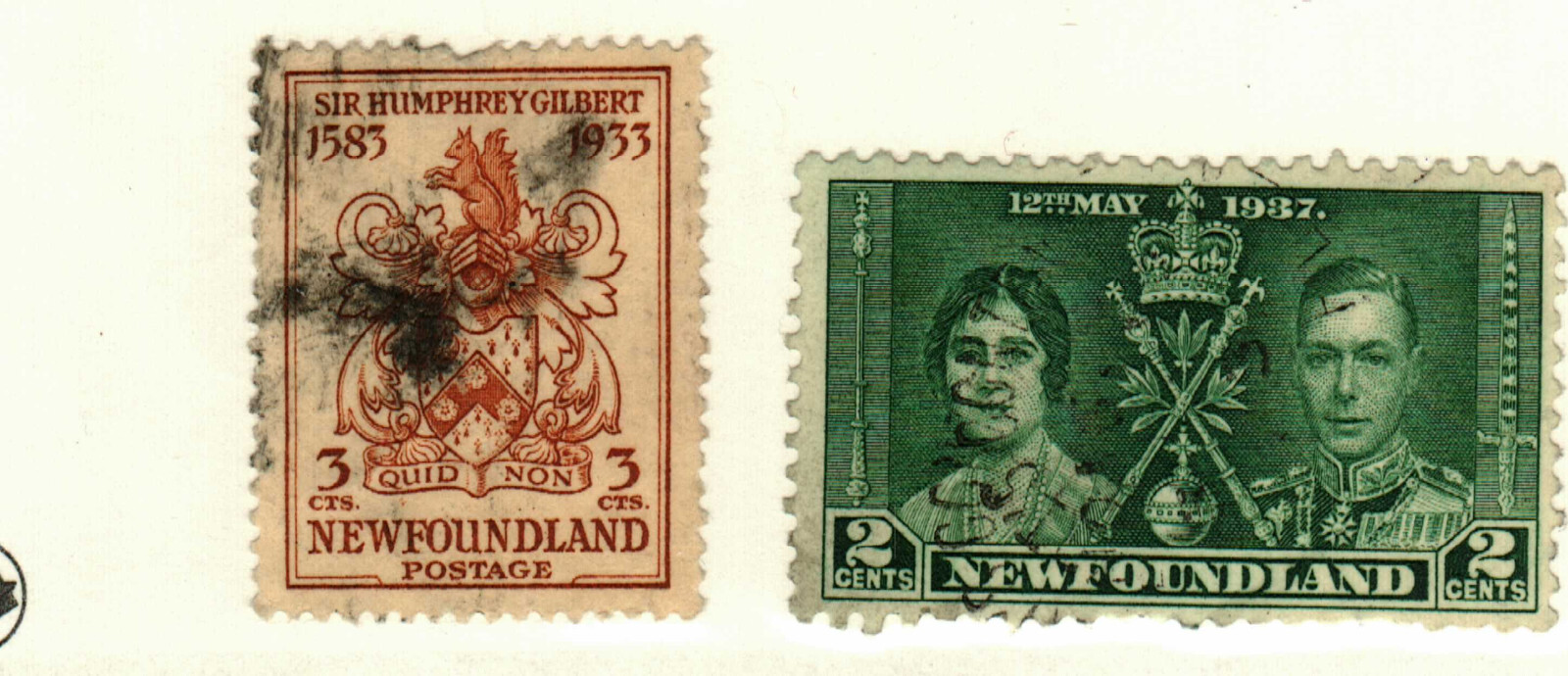 Newfoundland #214, 230 used