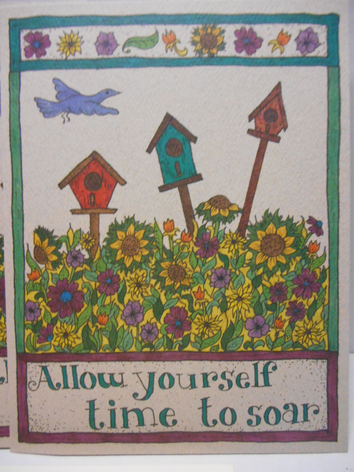 Primitive Folk Art Greeting Notecards Kindred Spirits Set of 8 Christy Catterson