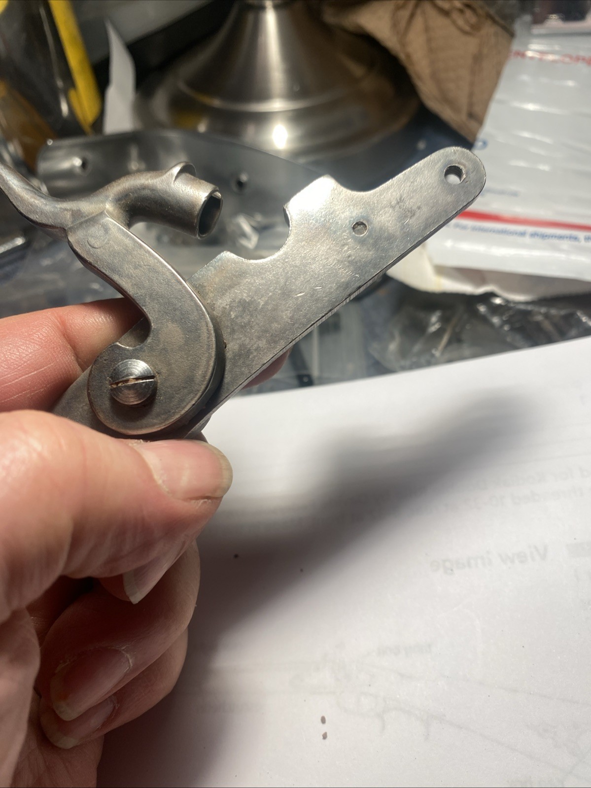 CVA Lock W Screw & Bushing For Bobcat, Frontier And Plainsman Muzzleloader.