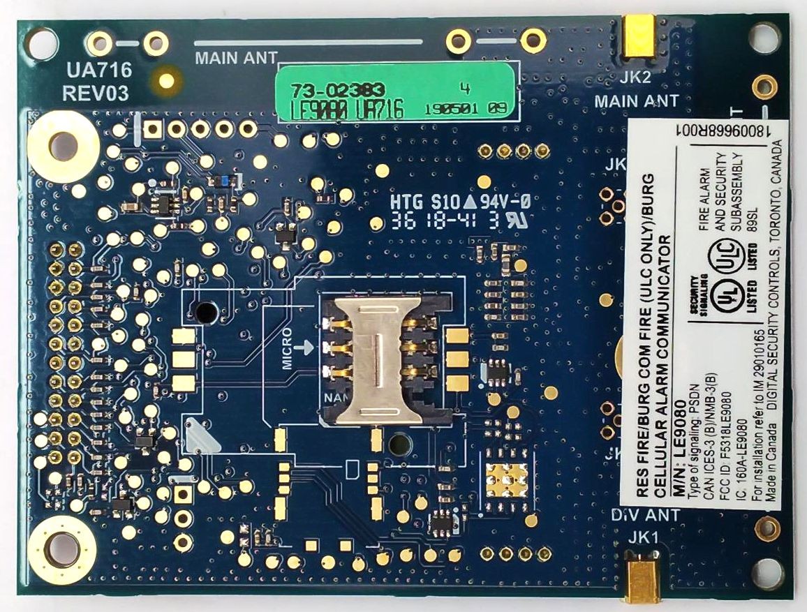 DSC LE9080 PowerSeries Pro US Cellular Communicator LE9080-US