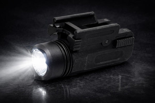 Trinity 300 Lumen Tactical Flashlight for Canik TTI Quick Release Picatinny Rail