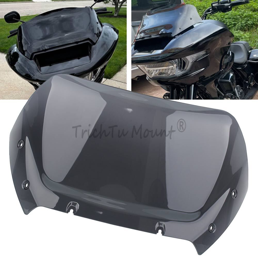 Smoke 12" Windshield Windscreen Fit for Harley Road Glide FLTRX FLTRXSE 2024-up