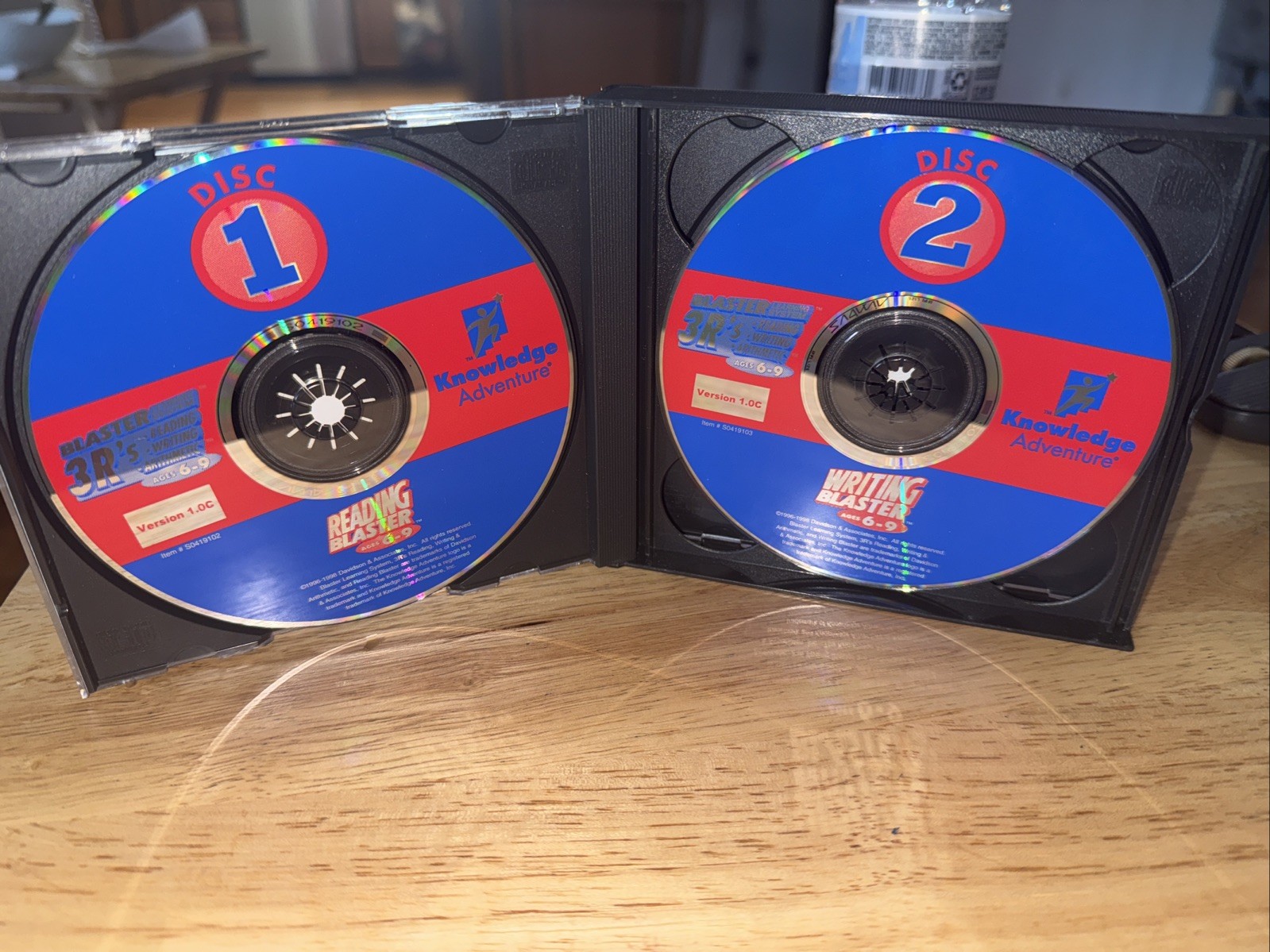 Knowledge Adventure 3R’s Reading Writing Arithmetic Blaster 3CD Ages 4-6