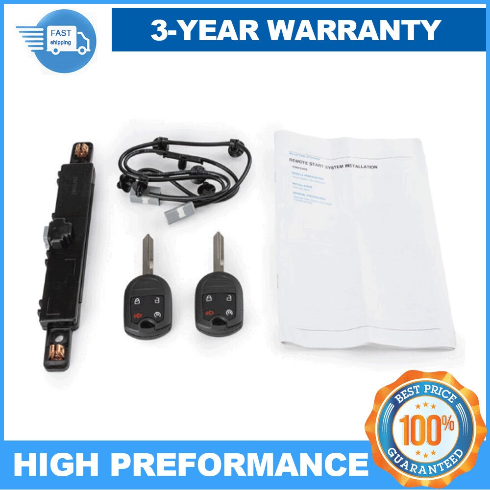 BC3Z19G364A Remote Start Switch Kit 2 Keys 2011-2014 For Ford F-150