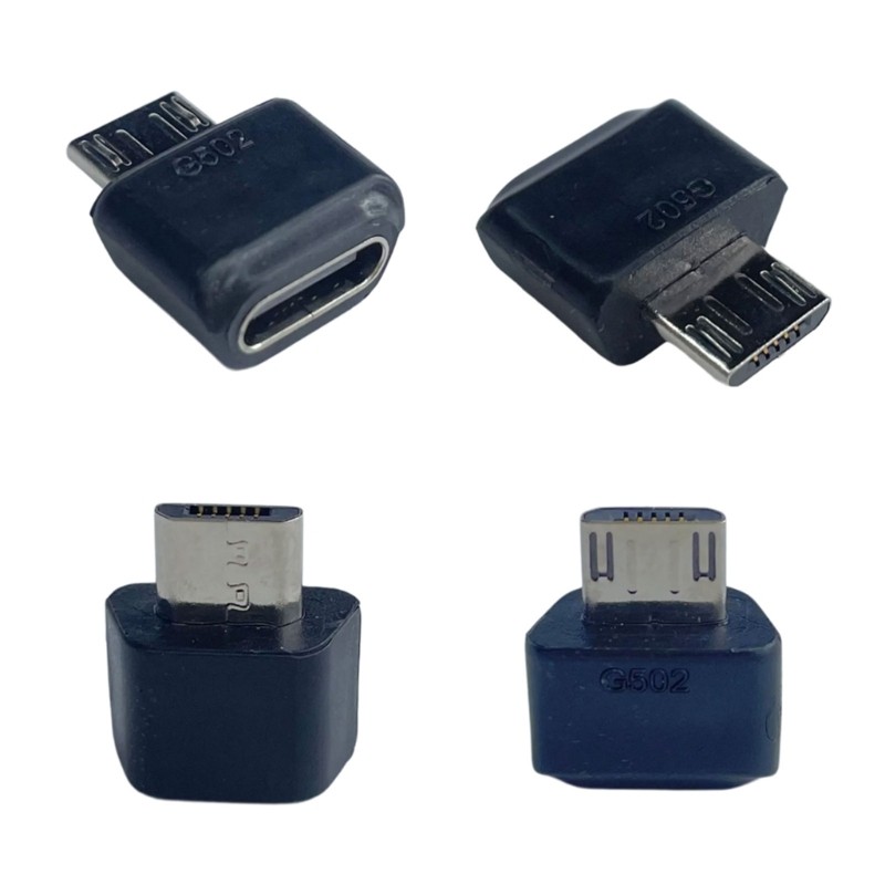 Plastic Metal Micros To Type C Adapter for G502 Wireless Mouse