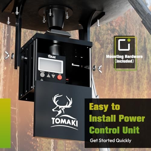 6V Deer Feeder Kit with Motor, Timer and Mounting Bracket, Weatherproof