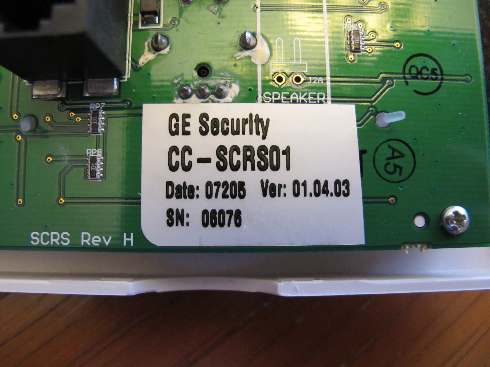 GE Security SmartCom CC-SCRS01