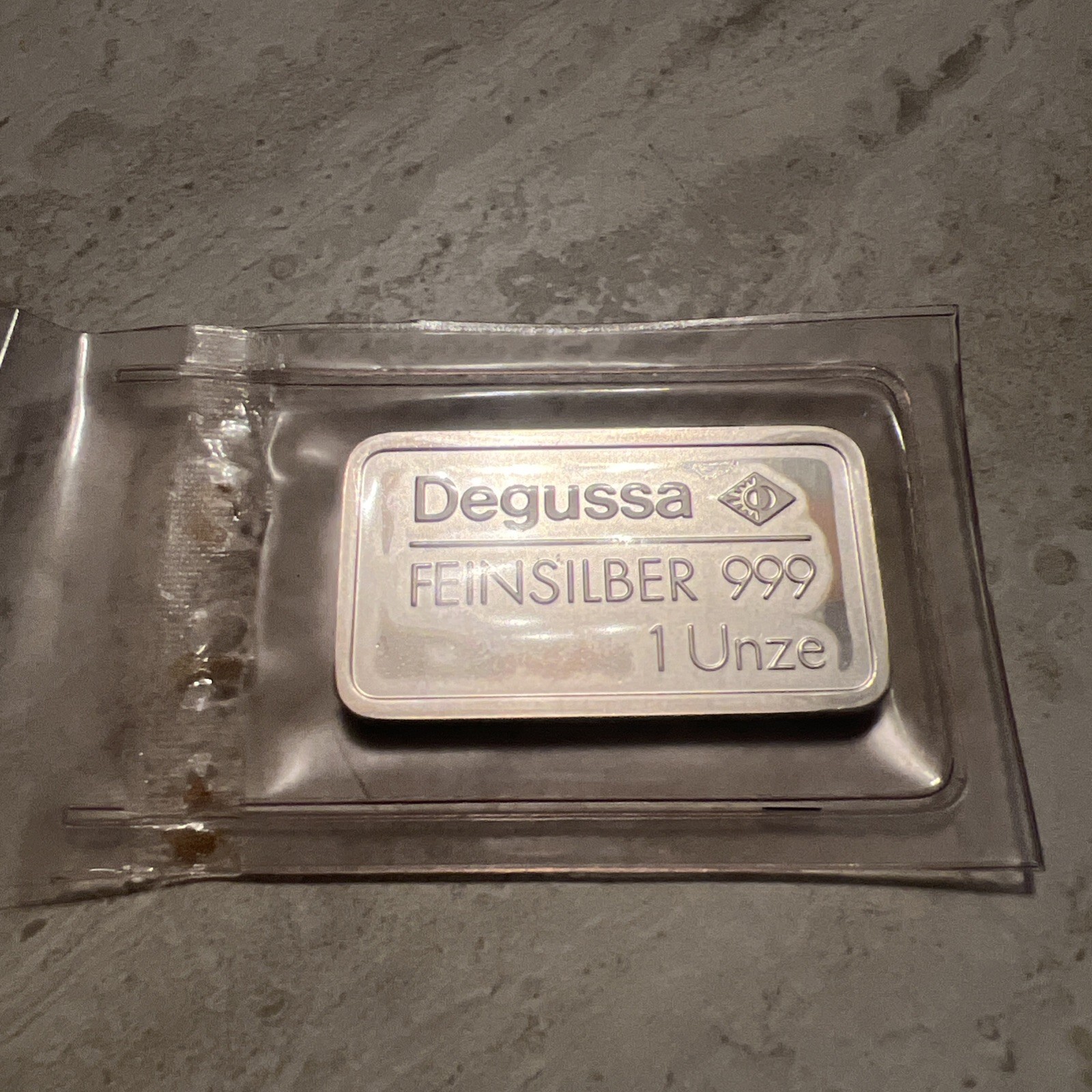 Mercedes 190 E Car Series Degussa Feinsilber 1 Unze Silver Bar 1 OZ Pure Silver
