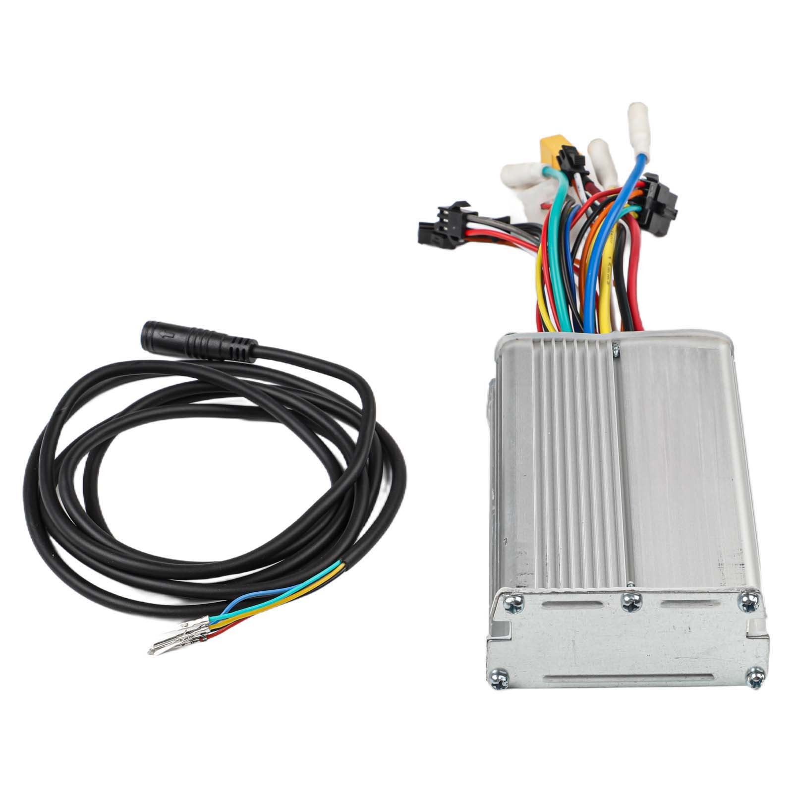 21A 48V Brushless Controller with Aluminium Alloy Shell and Adapter Cable