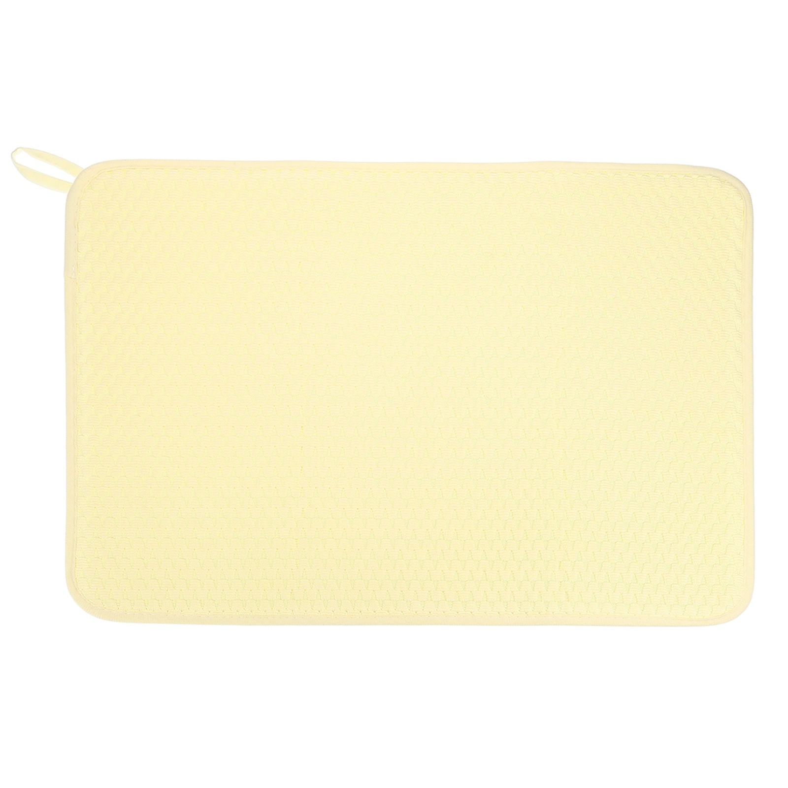 Microfiber Dish Drying Mat,24 x 18 Inch Absorbent Dish Drying Mat, Yellow