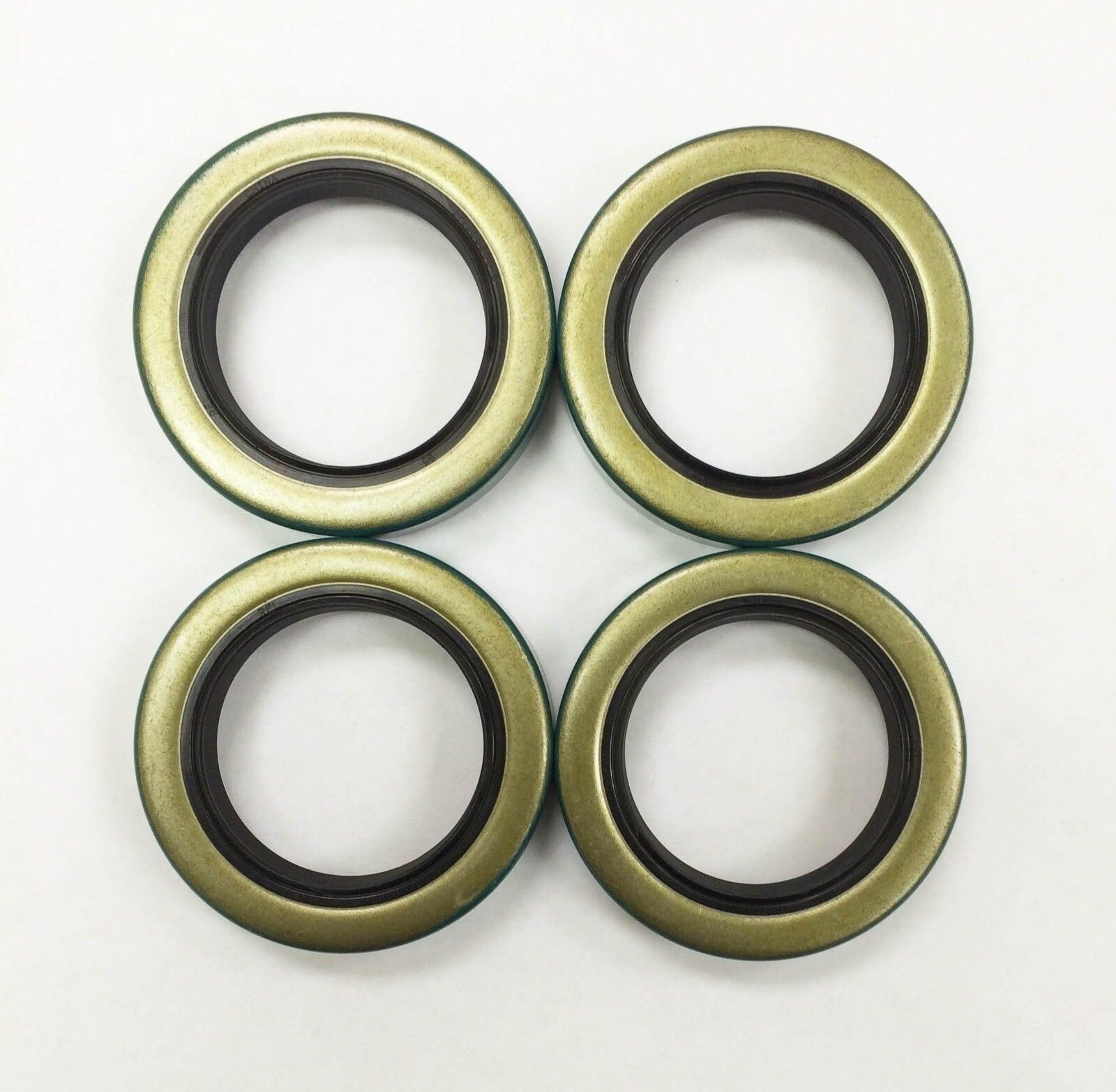 Set of 4 Trailer Hub Grease Seals E-Z Lube 3500 lbs Axle 1.719 x 2.565 - 22028
