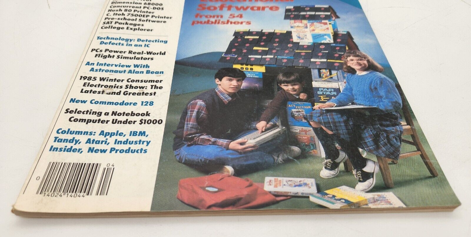 April 1985 Creative Computing Magazine Educational Software Vintage Computer