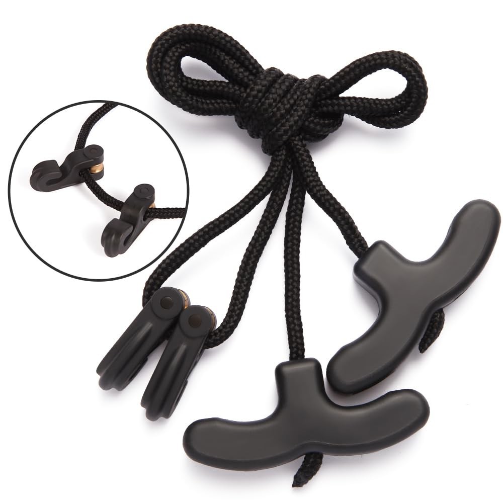 Crossbow Pull Cord Crossbow Cocking Rope Device Double Handle Crossbow String Pu