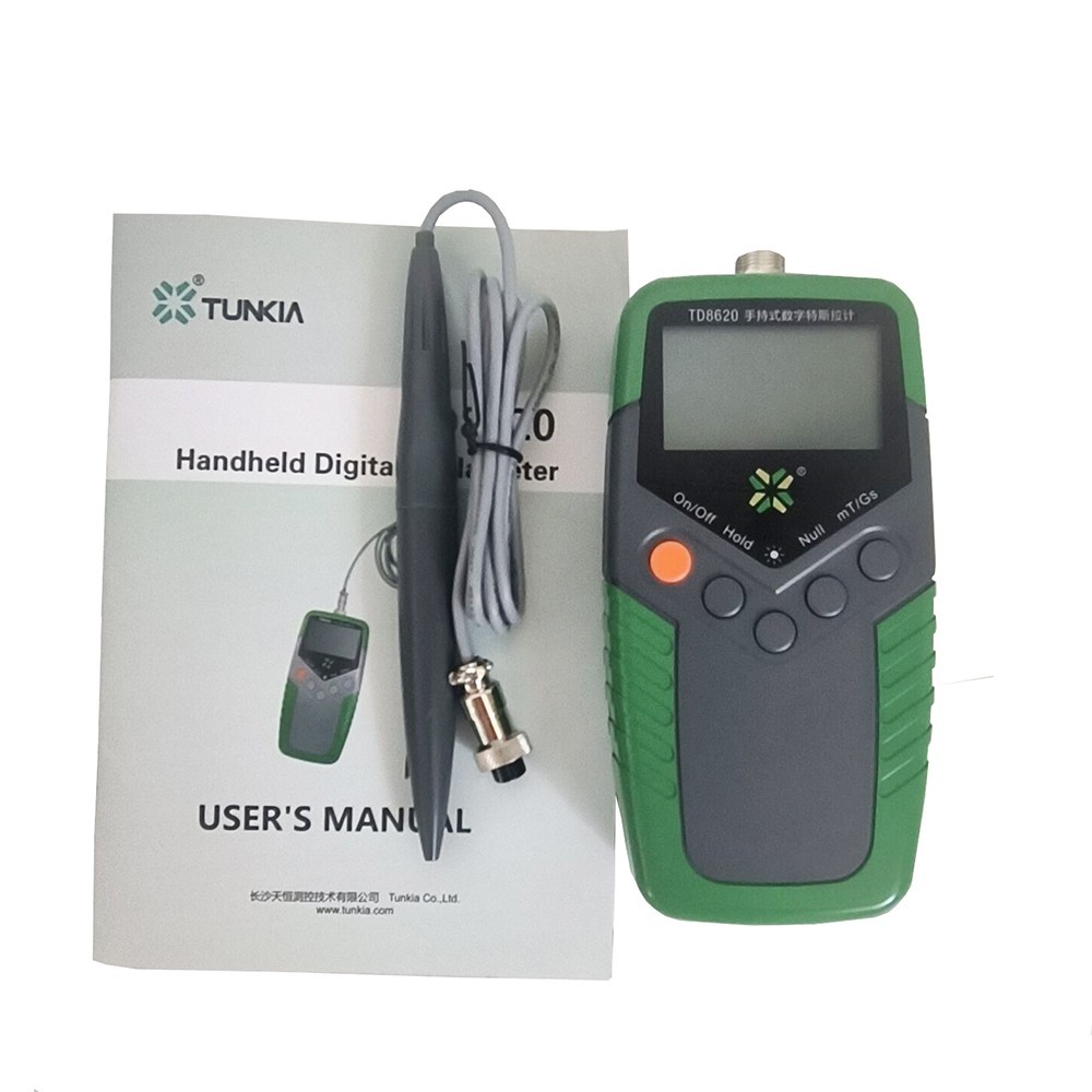 Teslameter Magnetic Strength Tester with Range 200mt/2000mt Display Accuracy ±5%
